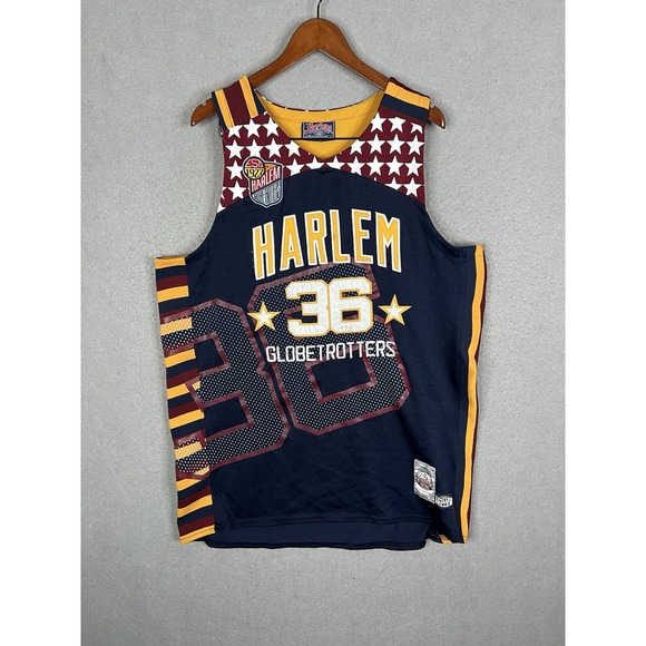 FUBU Other - Harlem Globetrotters Platinum Fubu Limited Edition Meadowlark #36 Jersey Sz XL
